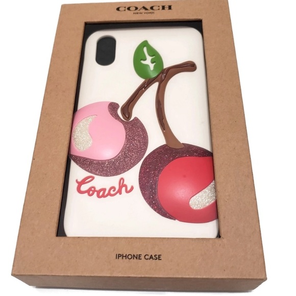 🍒Coach IPhone XR Case with Oversized Cherry🍒 - Picture 6 of 8